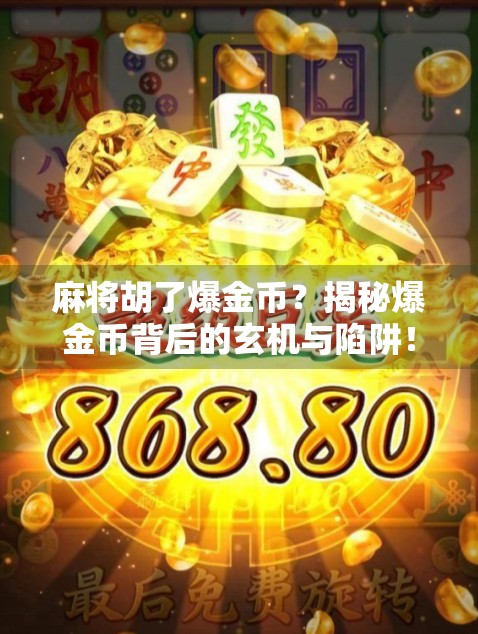 麻将胡了爆金币？揭秘爆金币背后的玄机与陷阱！