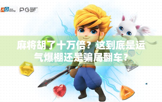 麻将胡了十万倍？这到底是运气爆棚还是骗局翻车？