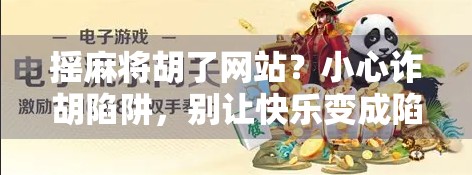 摇麻将胡了网站？小心诈胡陷阱，别让快乐变成陷阱！