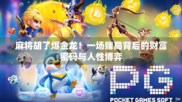 麻将胡了爆金龙！一场赌局背后的财富密码与人性博弈