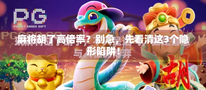 麻将胡了高倍率？别急，先看清这3个隐形陷阱！