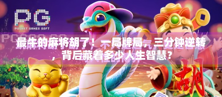 最牛的麻将胡了!一局牌局,三分钟逆转,背后藏着多少人生智慧? 最牛的麻将胡了!一局牌局,三分钟逆转,背后藏着多少人生智慧?