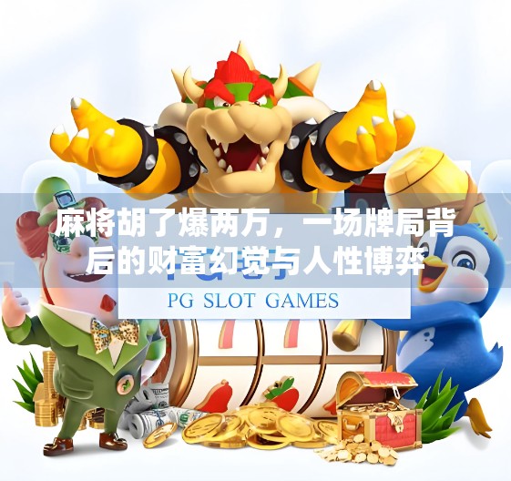 麻将胡了爆两万，一场牌局背后的财富幻觉与人性博弈