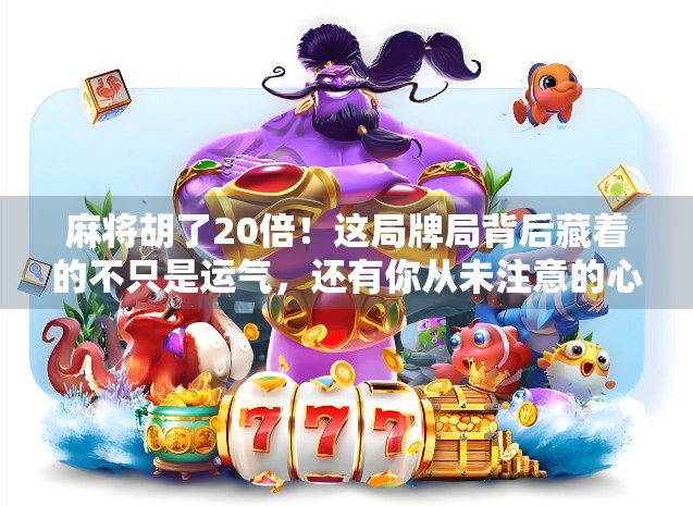 麻将胡了20倍！这局牌局背后藏着的不只是运气，还有你从未注意的心理战！