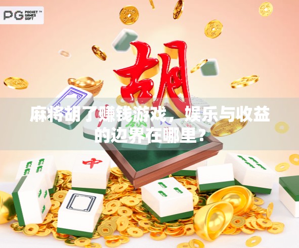 麻将胡了赚钱游戏，娱乐与收益的边界在哪里？