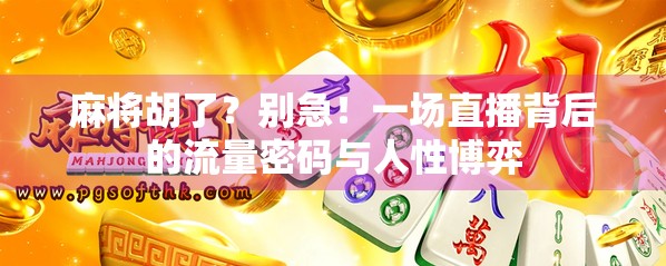 麻将胡了？别急！一场直播背后的流量密码与人性博弈