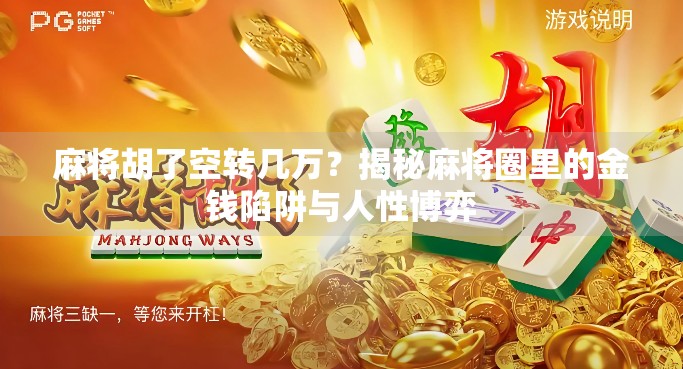 麻将胡了空转几万？揭秘麻将圈里的金钱陷阱与人性博弈