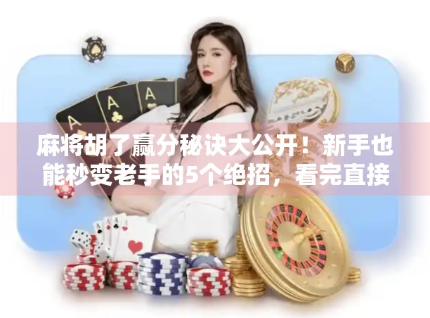 麻将胡了赢分秘诀大公开!新手也能秒变老手的5个绝招,看完直接上桌不怂!