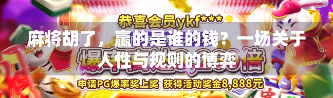 麻将胡了，赢的是谁的钱？一场关于人性与规则的博弈
