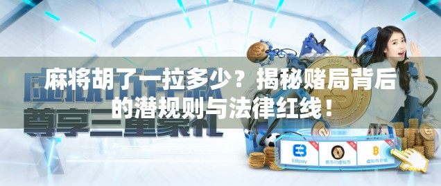 麻将胡了一拉多少？揭秘赌局背后的潜规则与法律红线！