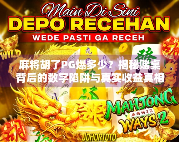 麻将胡了PG爆多少?揭秘赌桌背后的数字陷阱与真实收益真相! 麻将胡了PG爆多少?揭秘赌桌背后的数字陷阱与真实收益真相!