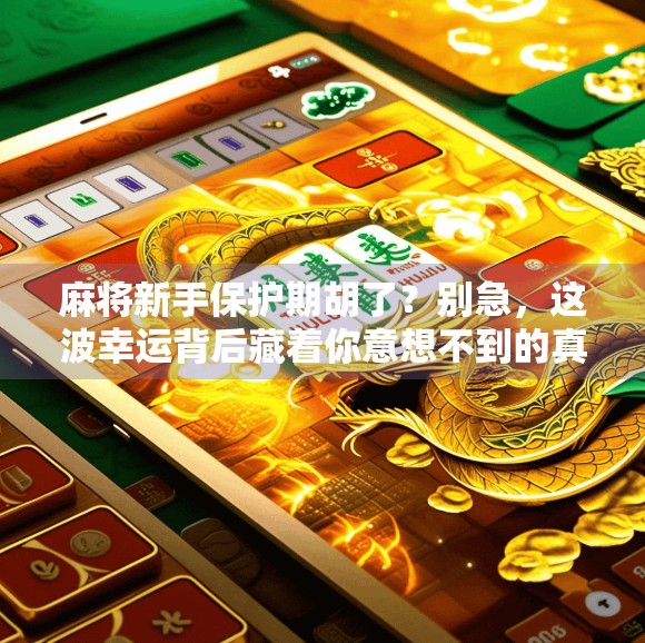 麻将新手保护期胡了？别急，这波幸运背后藏着你意想不到的真相！