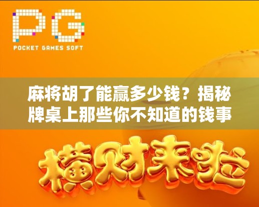 麻将胡了能赢多少钱？揭秘牌桌上那些你不知道的钱事！
