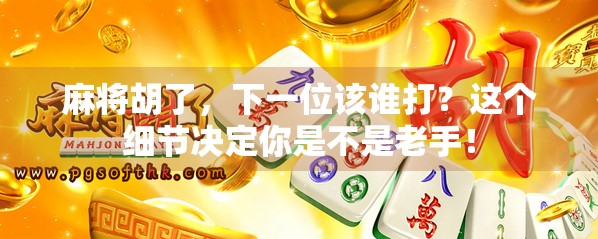 麻将胡了，下一位该谁打？这个细节决定你是不是老手！