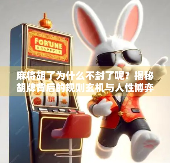 麻将胡了为什么不封了呢？揭秘胡牌背后的规则玄机与人性博弈