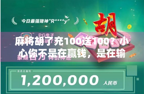 麻将胡了充100送100？小心你不是在赢钱，是在输进陷阱！