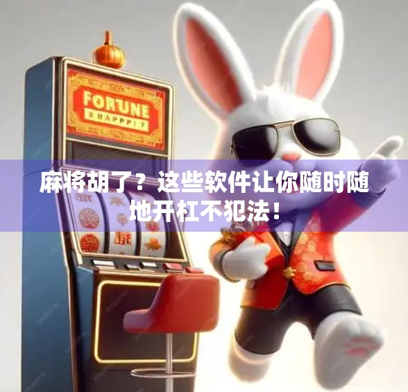 麻将胡了?这些软件让你随时随地开杠不犯法! 麻将胡了?这些软件让你随时随地开杠不犯法!